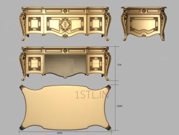 Tables (STL_0392) 3D model for CNC machine